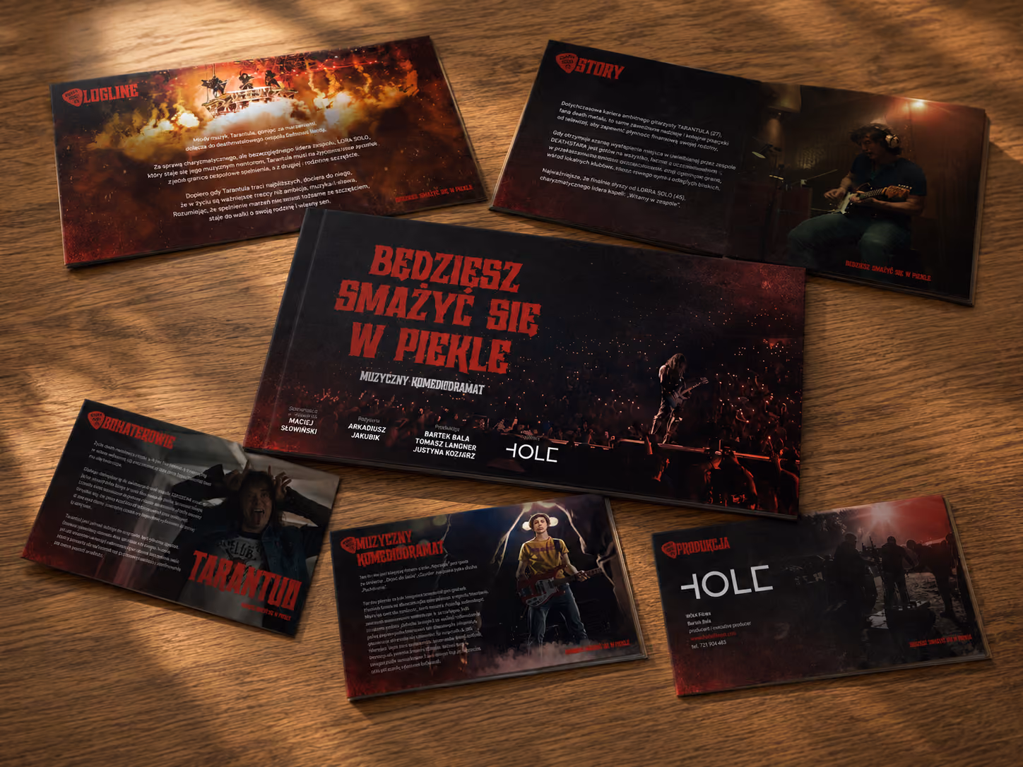 Materiały promocyjne musicalu Będziesz smażyć się w piekle