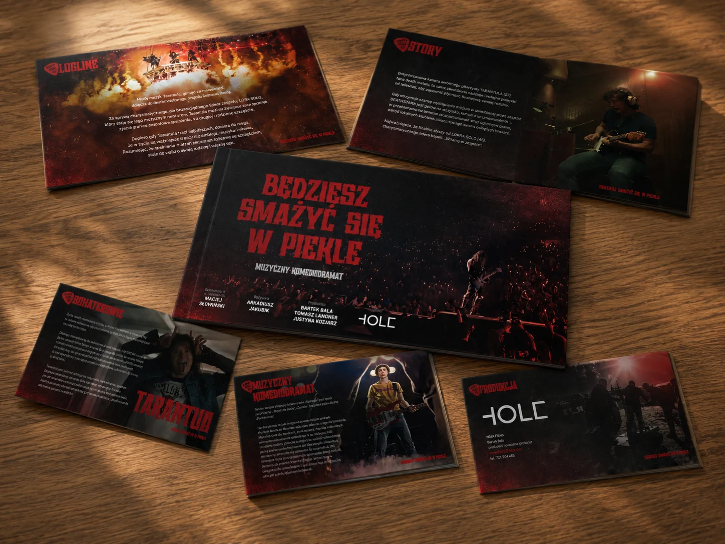 Materiały promocyjne musicalu Będziesz smażyć się w piekle